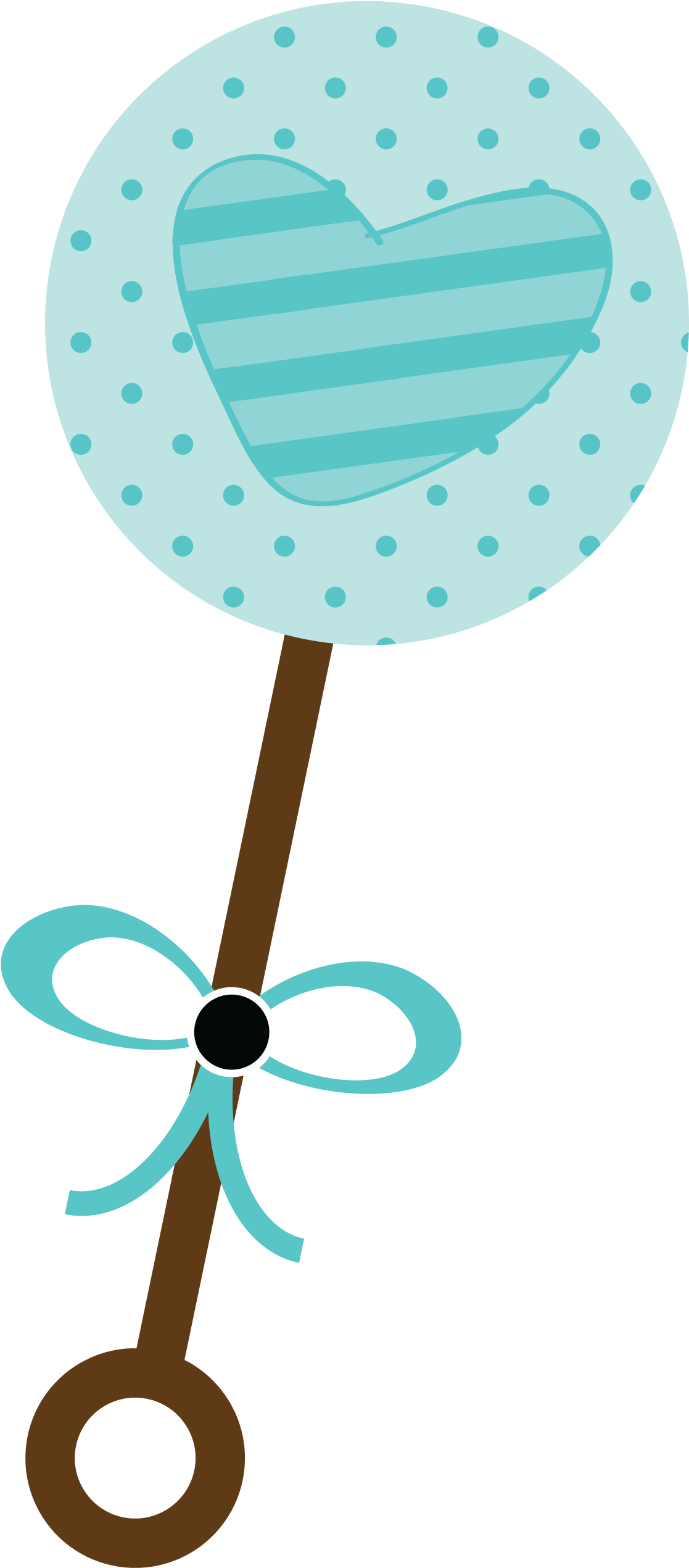 Infantiles - Blue Baby Rattle Png (1250x2708)