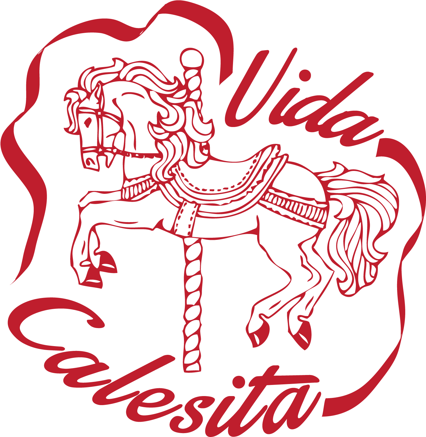 Vida Calesita Está De Festejo - Carousel Horse Clip Art (1513x1544)