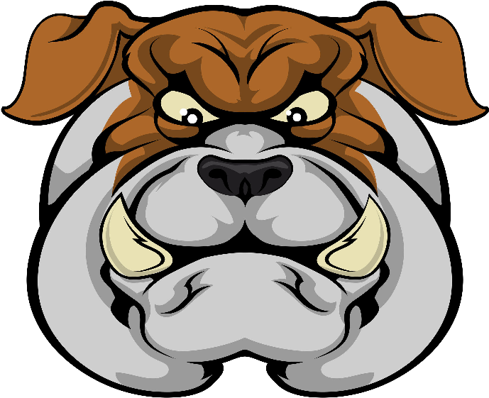 A To Z Sports Organization - Muscly Cartoon Dog (756x615)