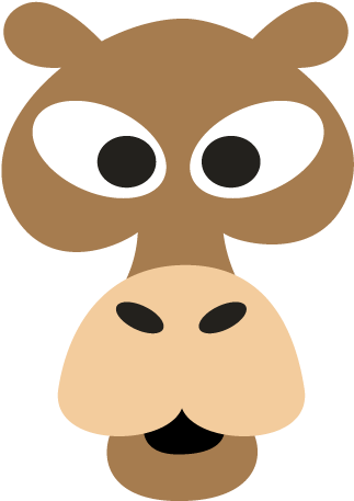 Printable Paper Animal Masks For Kids Masks To Print - Camel Mask (500x500)