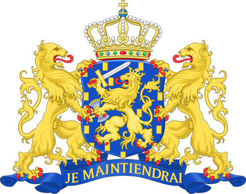Kingdom Of Netherlands Coat Of Arms (500x394)