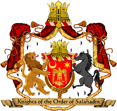 Knights Of The Order Of Saladin - Knights Templar (500x479)