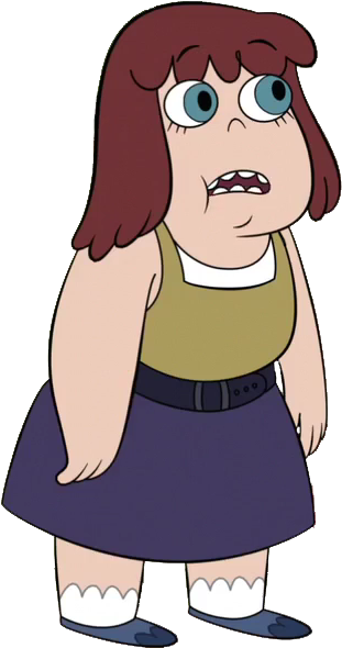 Cartoon Fat Woman - Fat Girl Cartoon Characters (373x621)