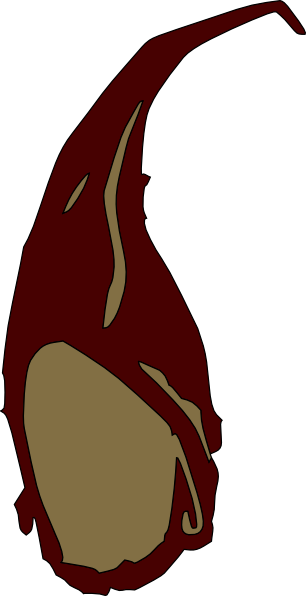 Ghost Head Evil Clip Art - Ghost Head Evil Clip Art (306x596)