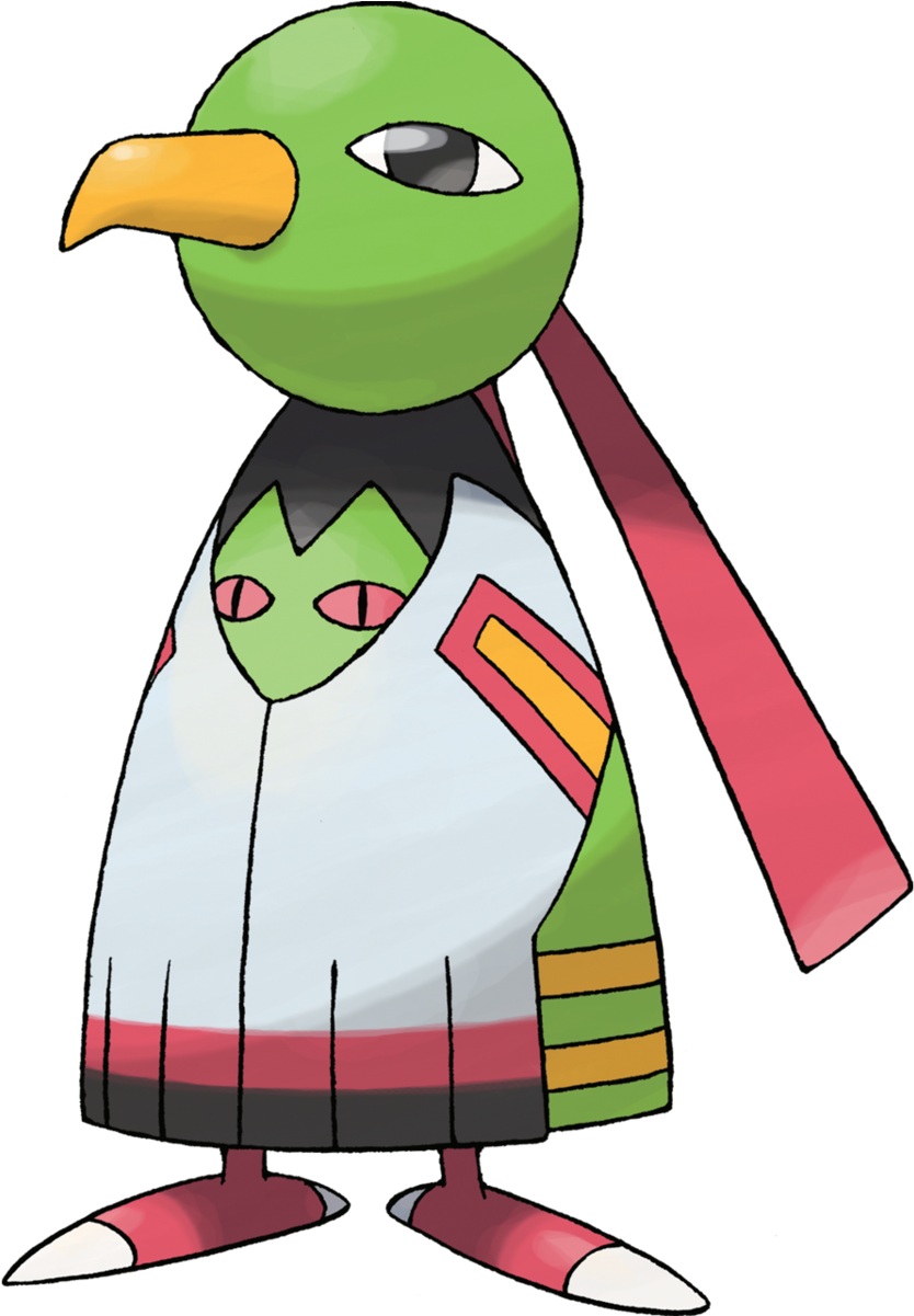 Xatu Sugimori Artwork - Pokemon Starting With X (1200x1200)