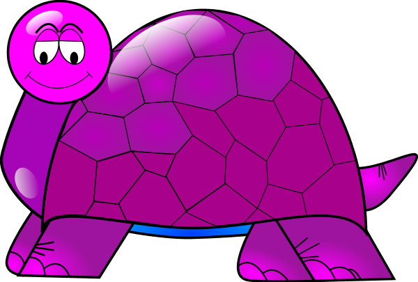 Cartoon Turtle Face Clipart - Custom Cartoon Turtle Shower Curtain (600x405)