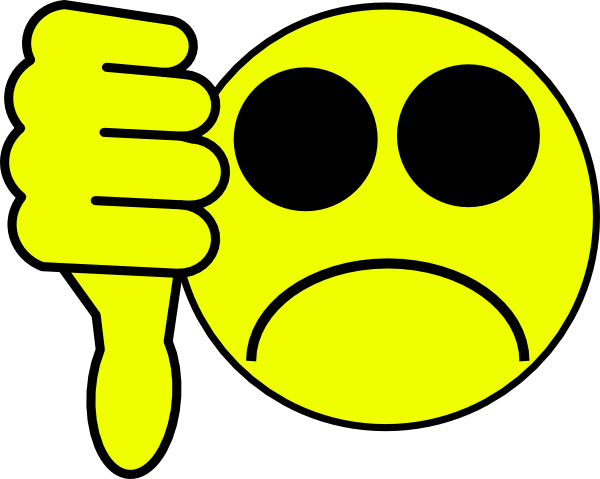 Thumbs Down Smiley Face (600x479)