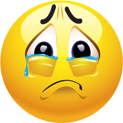 Sad Emoji Png Clipart - Sad Emoji Png Clipart (500x500)