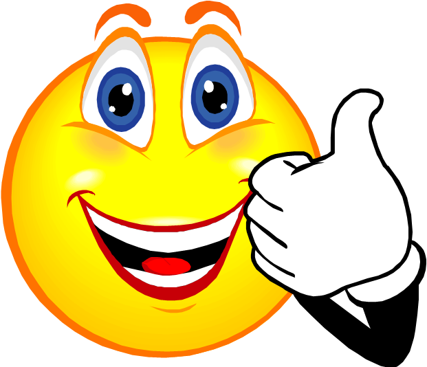Chistes E Imagenes Graciosas Smiley Face With Thumbs Up 621x534 Png Clipart Download