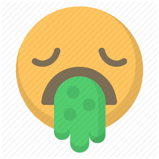 Clipart Nobby Barf Emoji Barfing Face Flu Puke Sick - Clipart Nobby Barf Emoji Barfing Face Flu Puke Sick (512x512)