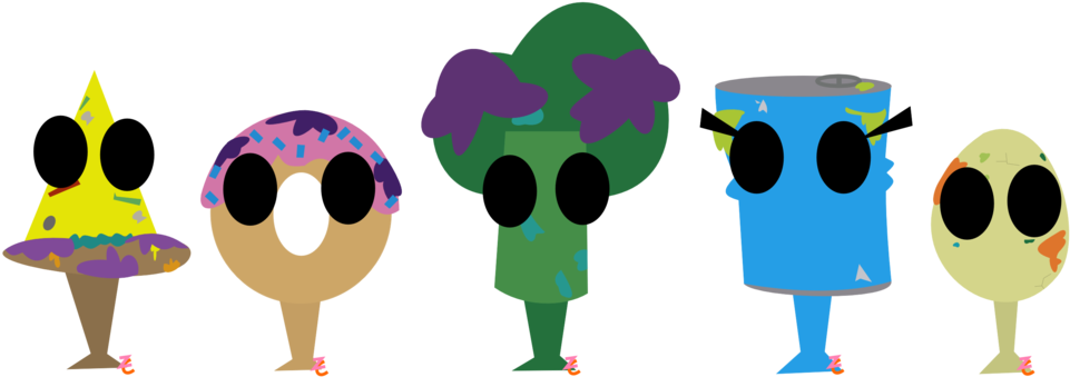 Minimal Grosseries By Zootycutie - Cartoon (1023x395)