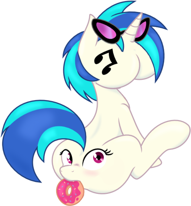 Joey Darkmeat, Background Pony, Blushing, Butt Face, - Cartoon (724x1024)
