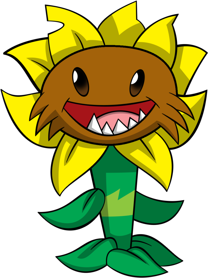 Primal Sunflower By Ninjawoodpeckers91 - Sunflower Plants Vs Zombies (785x1018)