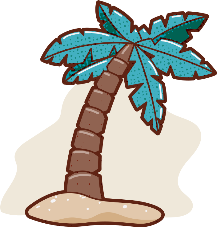 Beach Tourism Vecteur - Cartoon (1600x1600)