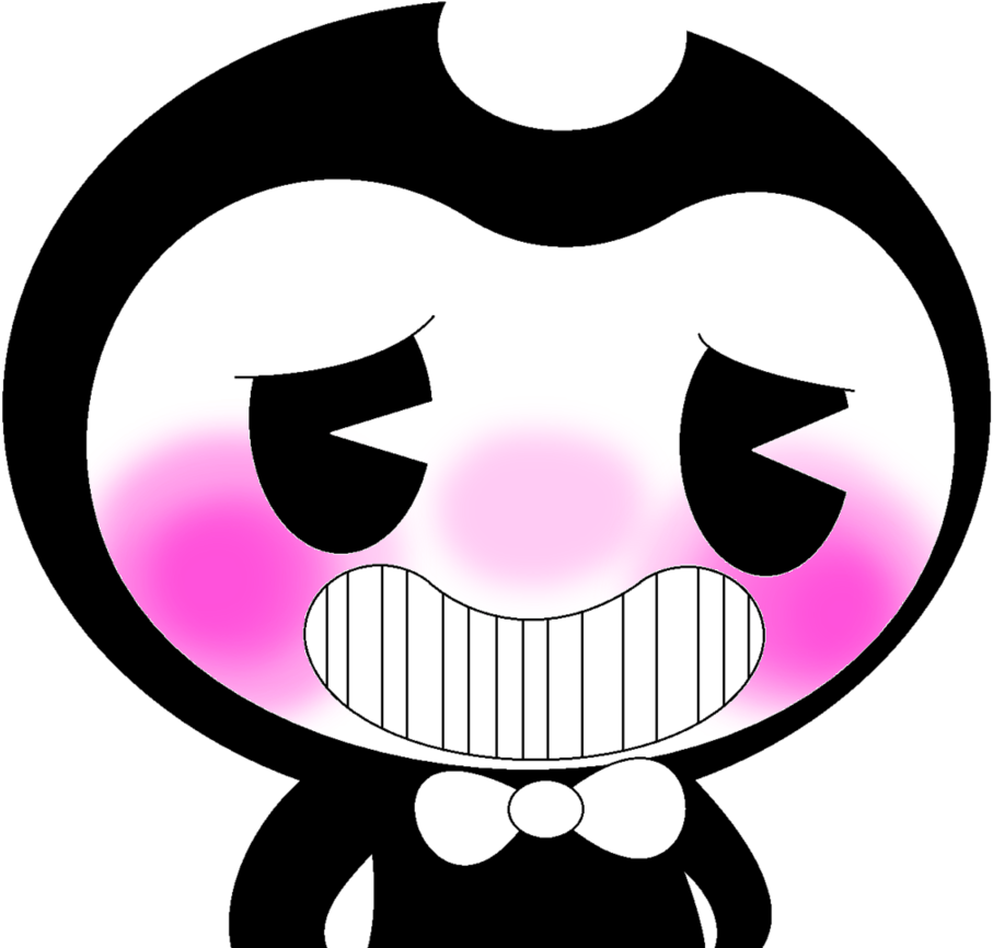 Blushing Bendy By Ra1nb0wk1tty - Blushing Bendy By Ra1nb0wk1tty (918x871)