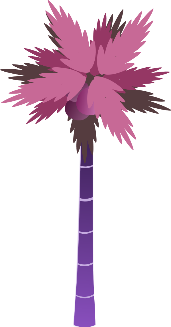 Large Palm Tree Clipart - Palm Tree Clip Art (600x1146)