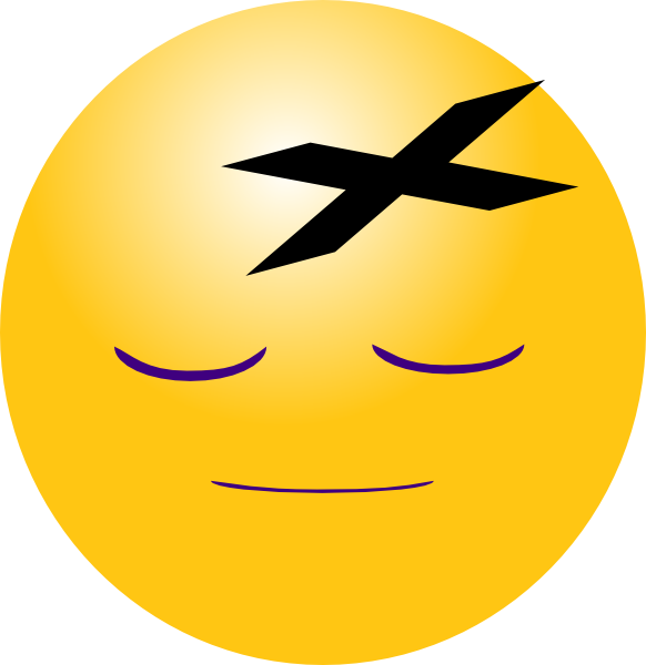 The Long Sleep Clip Art At Clker - Smiley (582x600)