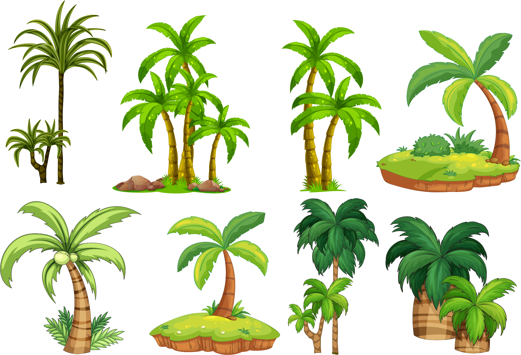 Arecaceae Royalty-free Clip Art - Arecaceae Royalty-free Clip Art (3461x2596)
