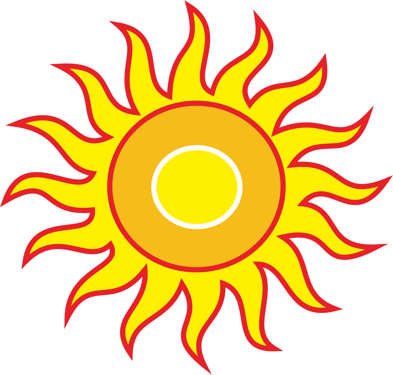 Gapesda Tunas Bangsa - Animasi Gambar Matahari (1334x1274)