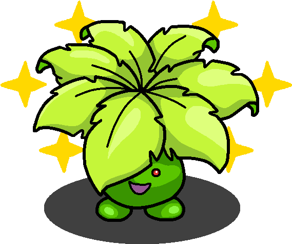 Shiny Oddish - Plants Vs Zombies Umbrella (600x600)