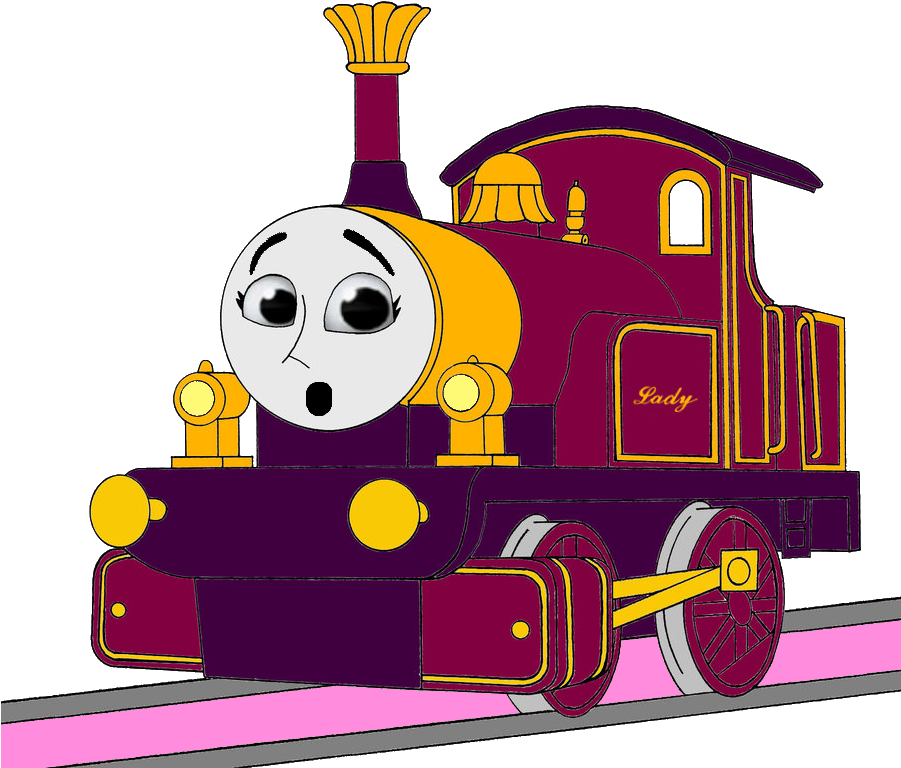 Tomy Thomas And Friends Images Lady's Surprised & Frightend - Lady Thomas And Friends (900x783)
