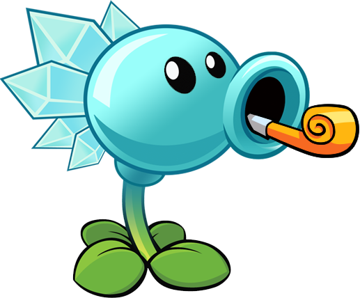 Snow Pea 5th - Pvz 2 Snow Pea (517x428)