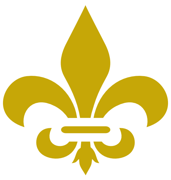 Strepik Fleur De Lis Tattoo - St Anthony Catholic School (570x598)