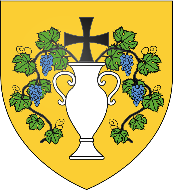 D'une Branche De Laurier Et D'une Palme Passées En - Vaison La Romaine (612x672)