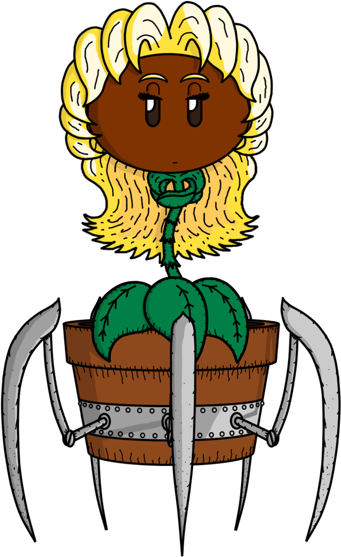 Plants Vs Zombies 2 Chomper - Plants Vs. Zombies (710x1124)