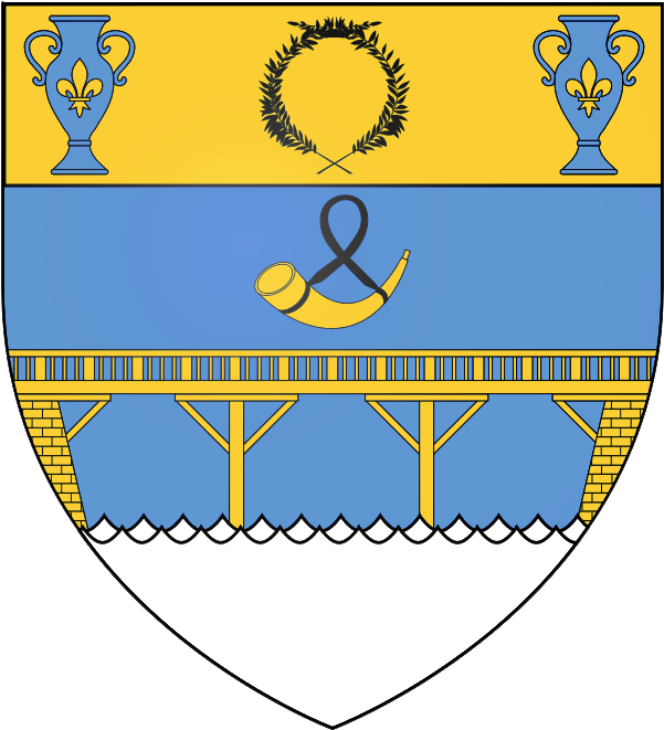 De Même Et En Pointe D'un Vase De Porcelaine D'argent - Emblem (613x672)