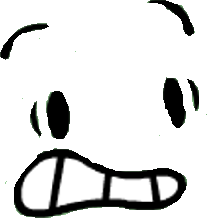 Worried Face - Worried Face Png (419x442)