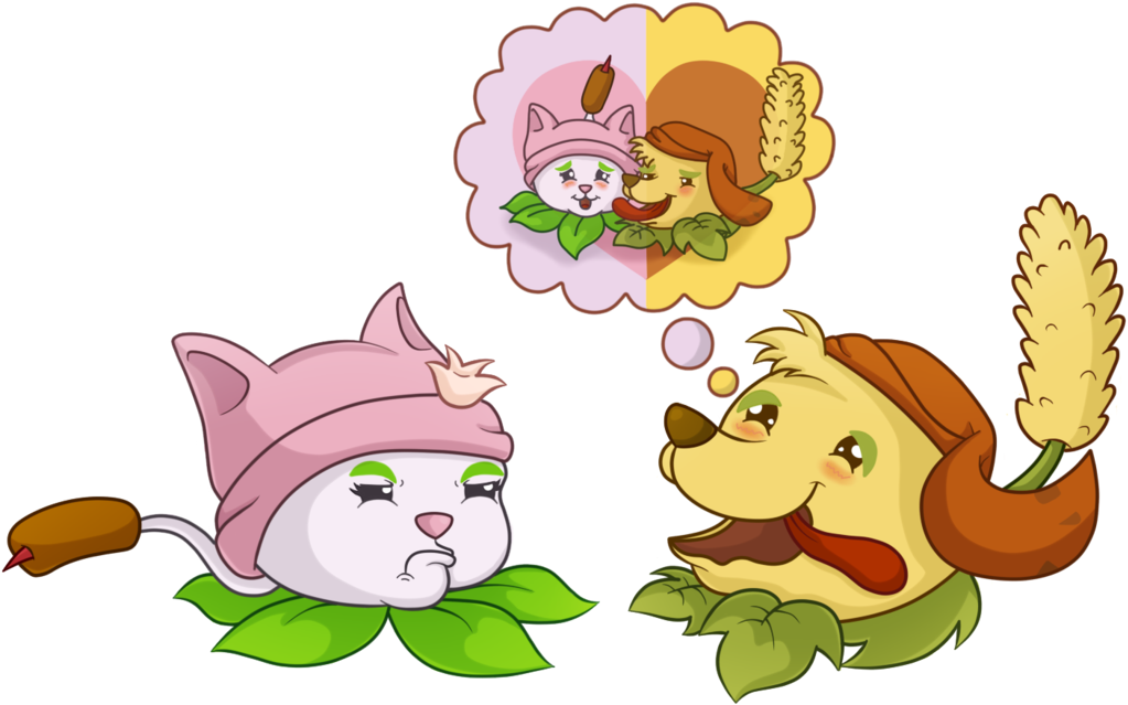 What By Antixi - Cattail Plants Vs Zombies (1024x712)