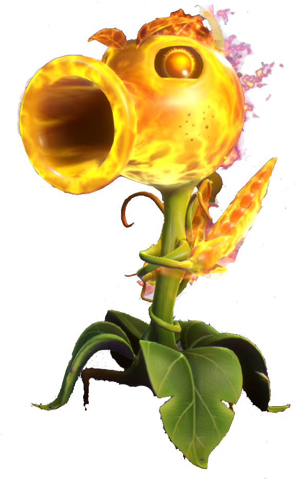 Plants Vs Zombies Garden Warfare Fire Flower You - Plants Vs Zombies Garden Warfare Fire Flower You (583x946)