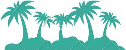 Palm Tree Island Icon - Palma Disegno (550x550)
