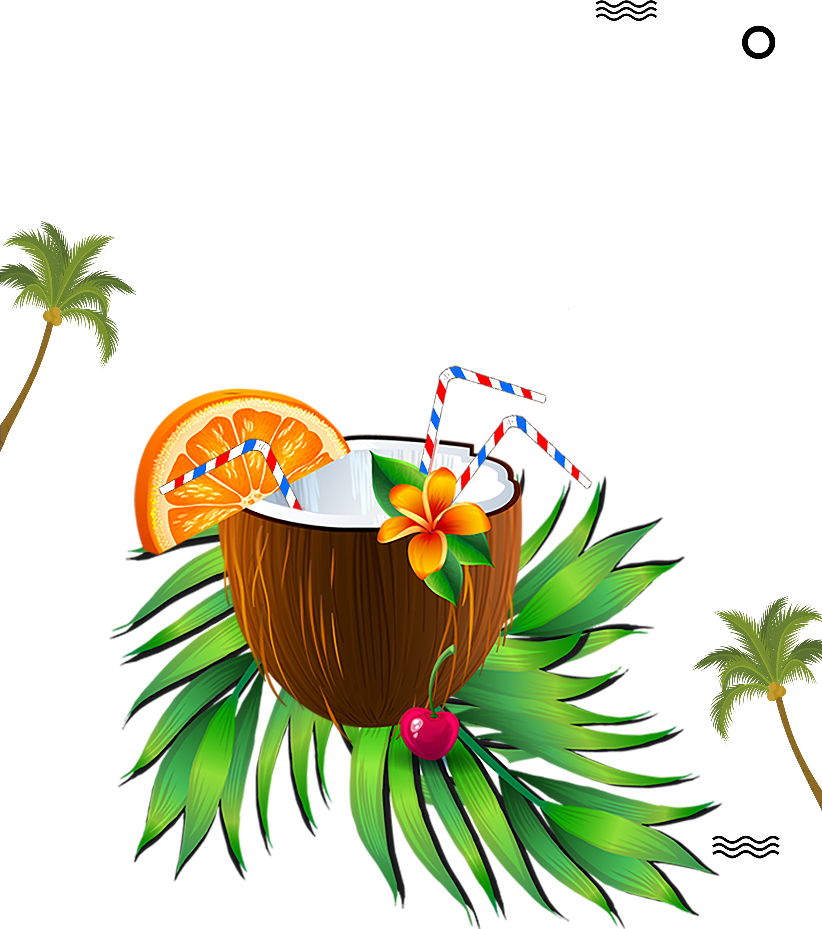 Coconut Milk Coconut Water Fruit - Coconut Milk Coconut Water Fruit (2835x3780)