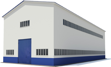 Warehouse Clipart Industrial Building - Clipart Warehouse (384x384)