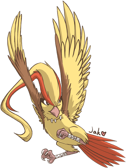 Day 3, Flying Type - Illustration (500x652)