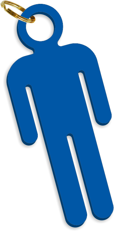 Men Restroom Keychain - Men Restroom Keychain (402x800)