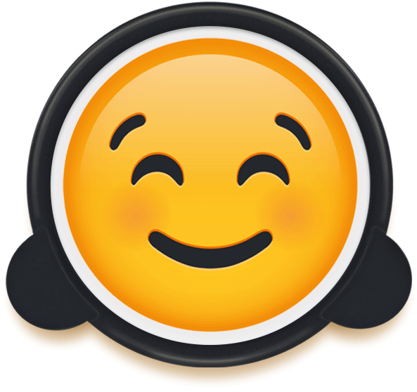 Carmoji Smiley - Motormood 18 Carmoji - Light-up Car Smiley Decal (597x591)