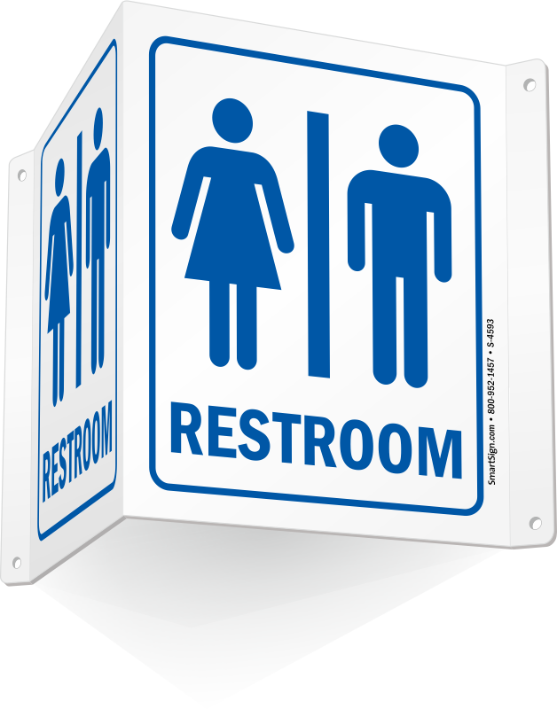 This Site Contains Information About Restroom Signs - Women And Men Bathroom Sign (628x800)