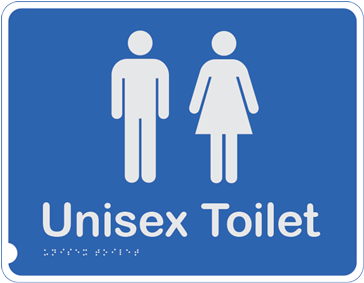 Braille Toilet Signs - Sign For Staff Toilet (517x321)