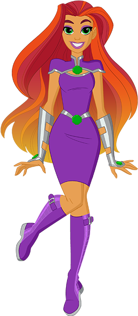 Class Is In Session, So Join The Dc Super Hero Girls - Dc Superhero Girls Star Fire (600x650)