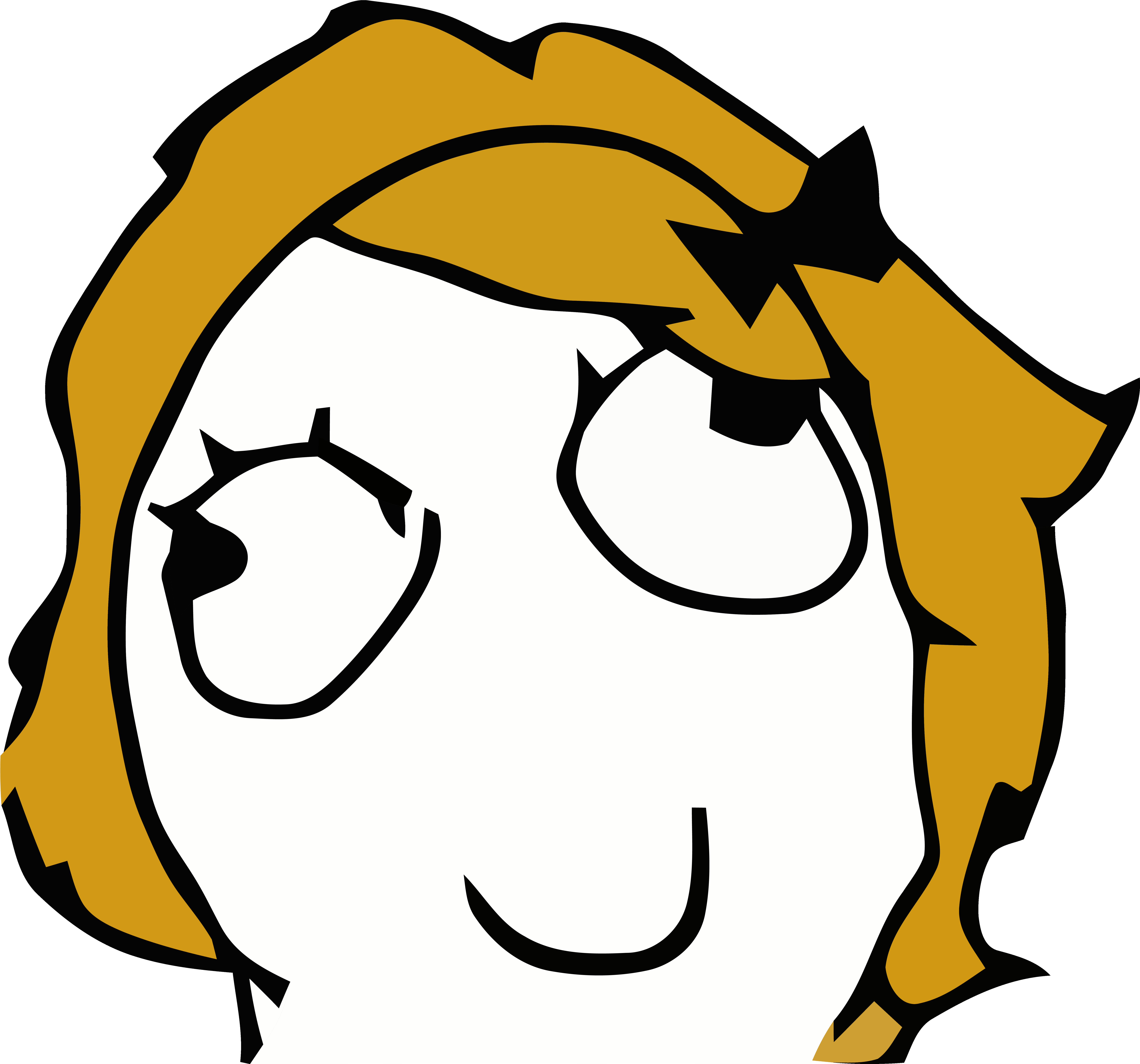 Rage Guy Girl Retarded By Rober-raik - Rage Guy Girl Retarded By Rober-raik (7681x7165)