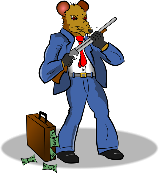 Gangsta Clipart - Clipground - Gangsta (535x582)