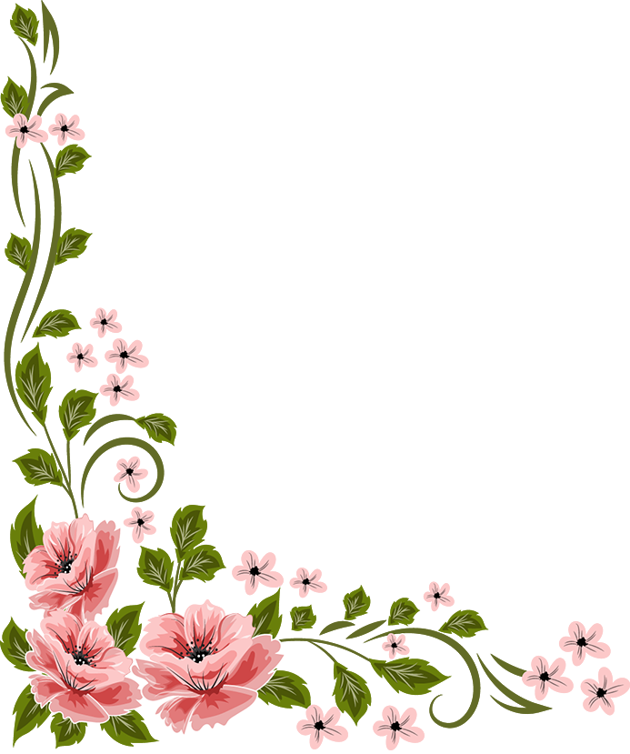 Flowers, Vector - Vector Graphics (693x829)