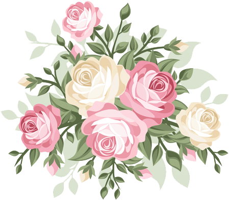 Bob Cut Mag A Mother Is Vintage Flowers Vector Png - Flowers Vintage Vector Png (500x442)
