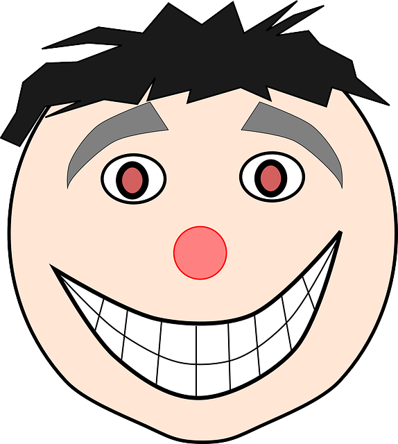 Smiling Clipart (646x720)