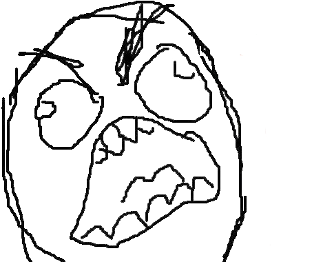 More Like Angry Face Png By Nfc By Ninetailsfoxchan - Angry Troll Face Png (516x399)