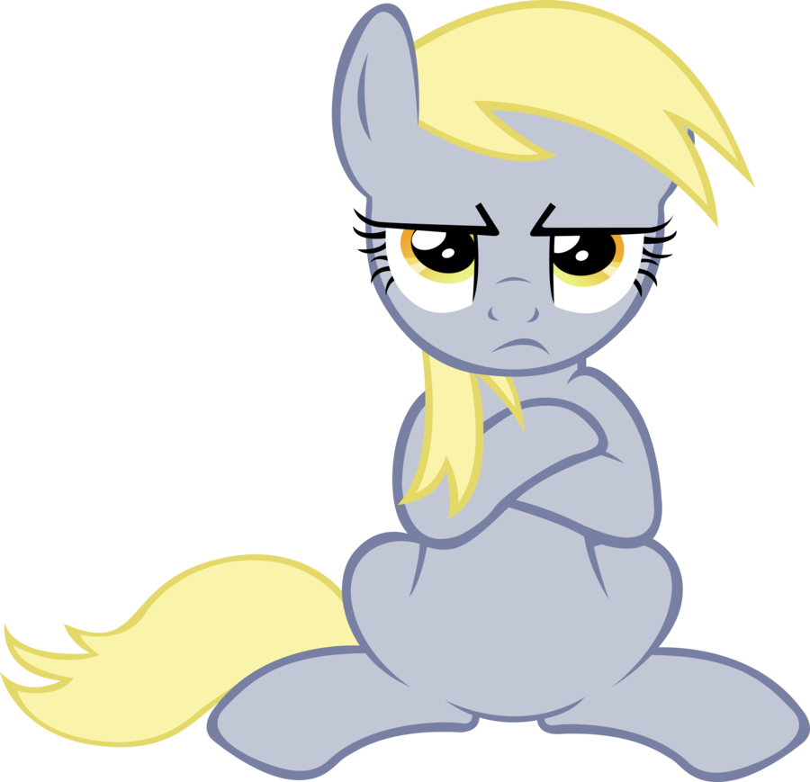 Derpy Angry By Sapoltop - My Little Pony: Friendship Is Magic (900x869)