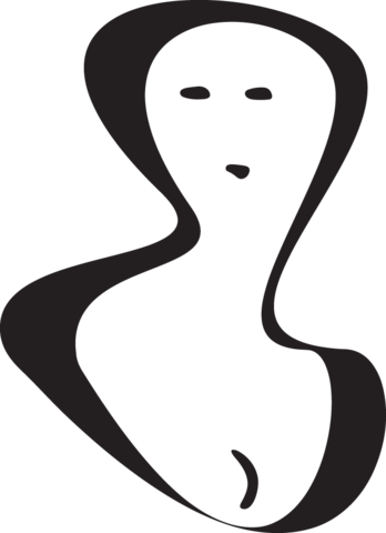 Abstract Woman's Bust - Woman (348x480)